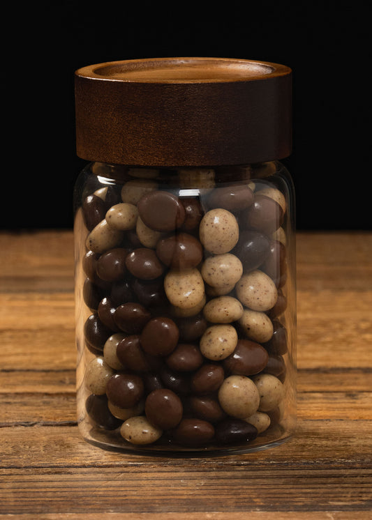 Three Chocolate Coffee Bean