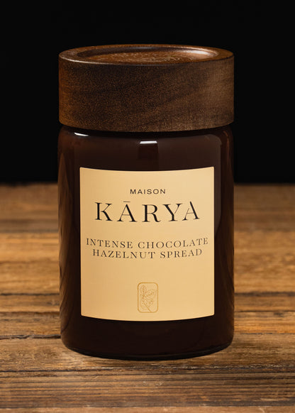 Pâte à tartiner intense au chocolat et aux noisettes