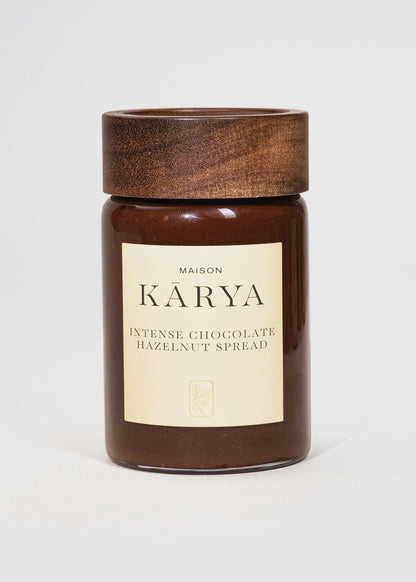 Pâte à tartiner intense au chocolat et aux noisettes