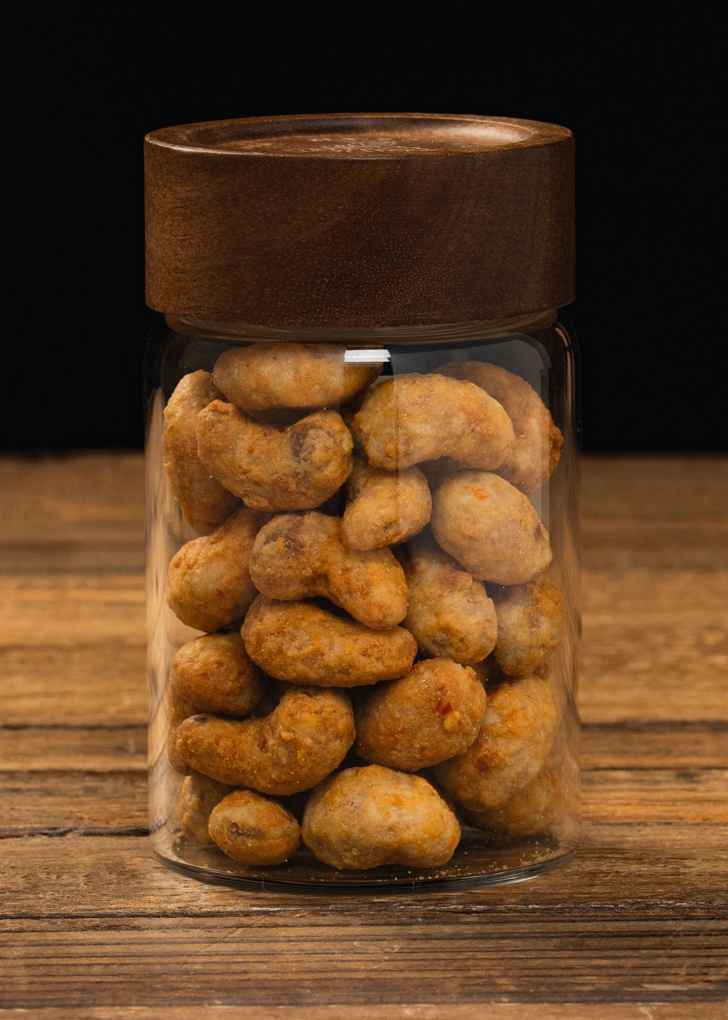 Noix de cajou à l'ail et au piment